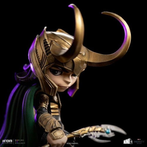 Iron Studios - MiniCo - Marvel - Avengers: The Infinity Saga - Loki Statue 15cm - flash vidéo