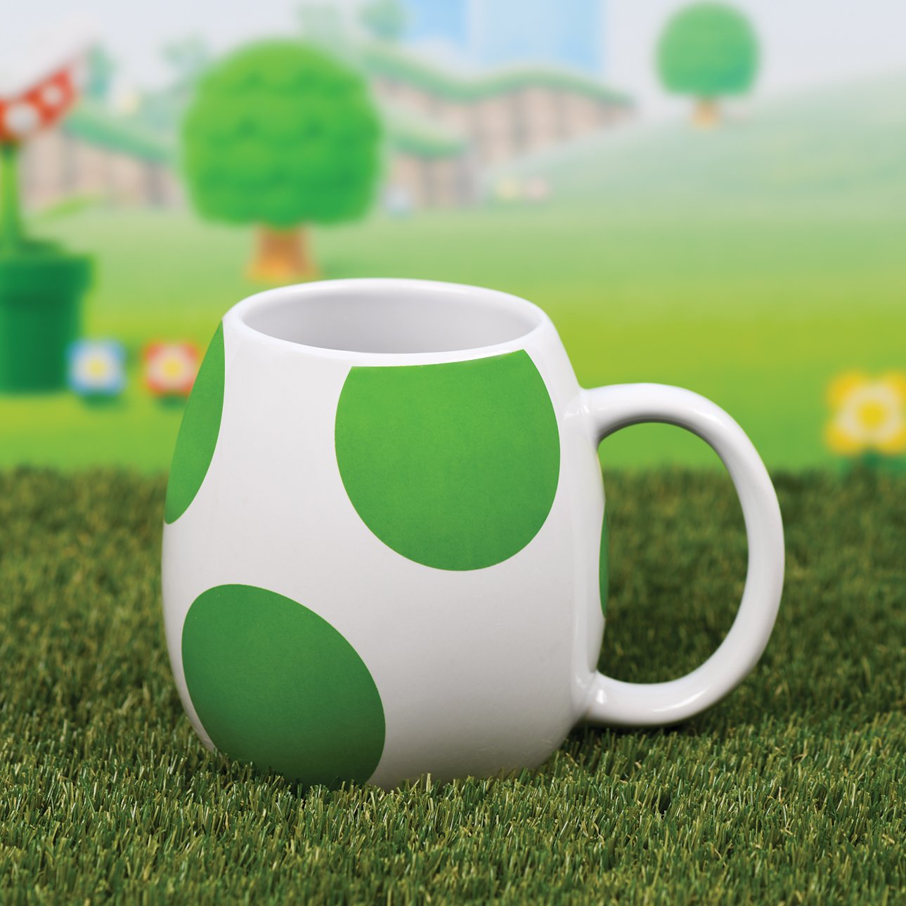 Super Mario - Yoshi Egg Mug 500ml - flash vidéo