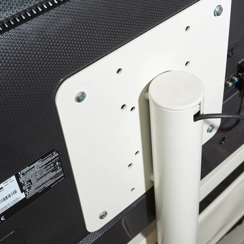 X Rocker - Lit de jeu Basecamp TV Blanc - flash vidéo