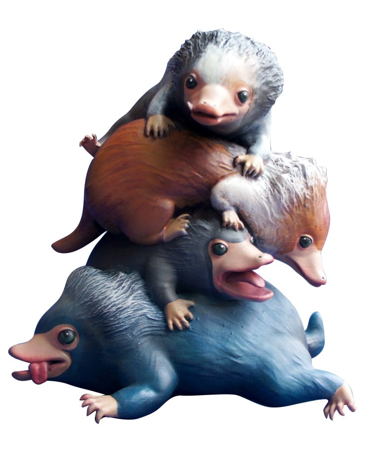Les Animaux Fantastiques - Figurine Pile de Niffleurs - flash vidéo
