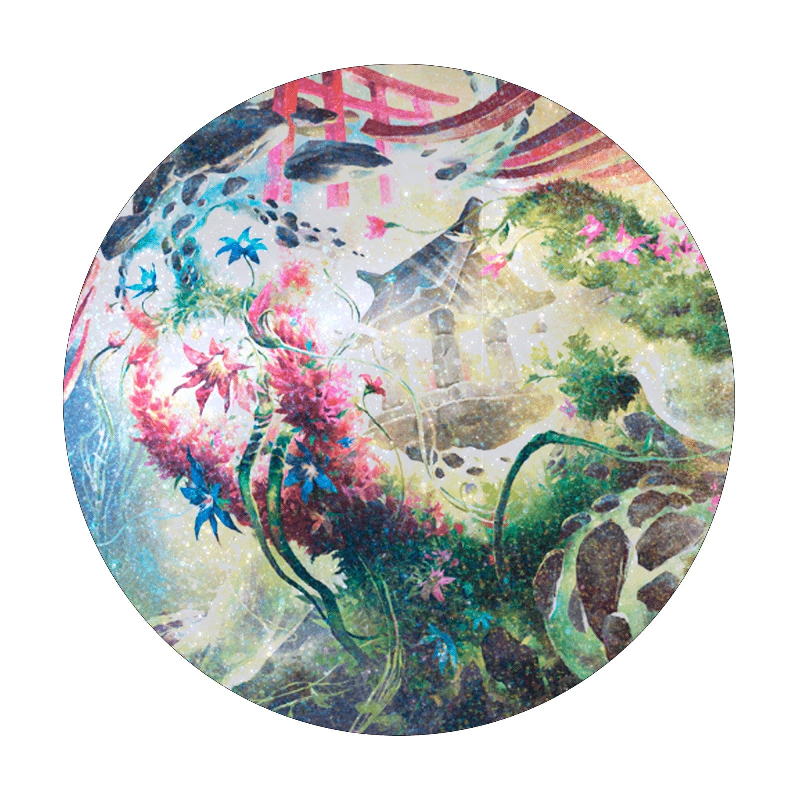 Ultra Pro - Magic: The Gathering - Commander Series - Tapis de jeu Holofoil Go, Shintai des origines de la vie (60 x 34 cm) - flash vidéo