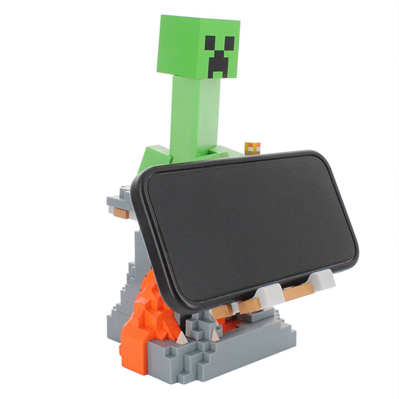 Cable Guys R.E.S.T - Minecraft - Creeper Support pour Téléphone et Manette - flash vidéo