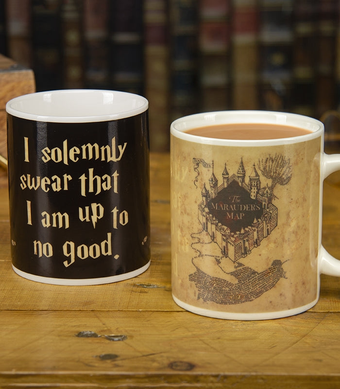 Harry Potter - Marauder's Map Heat Change Mug - flash vidéo