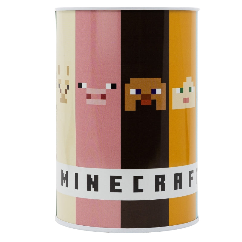 Mojang Studios - Minecraft - Tirelire en métal - flash vidéo