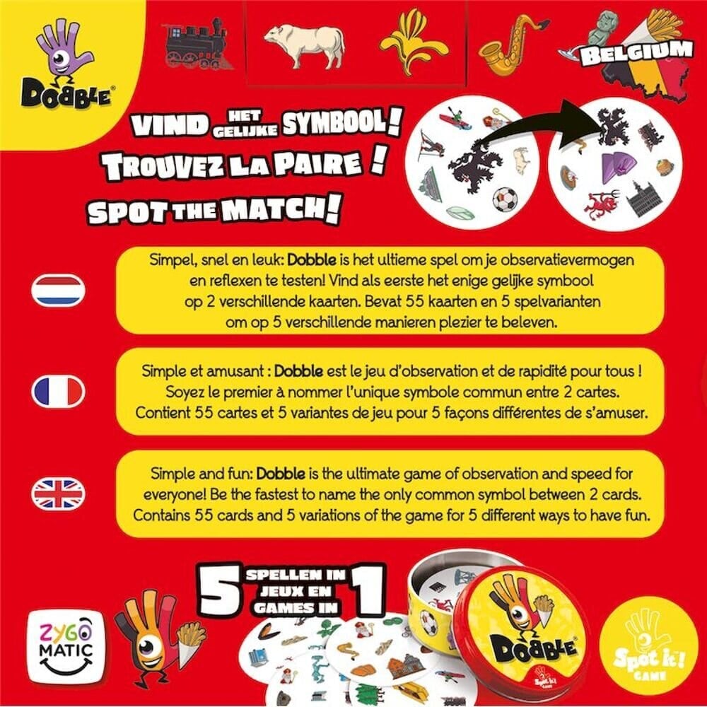 Dobble Belgium - flash vidéo