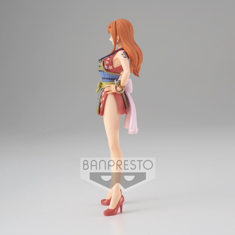 One Piece DXF - The Grandline Lady Wanokuni vol.7 Nami Figure 16cm - flash vidéo
