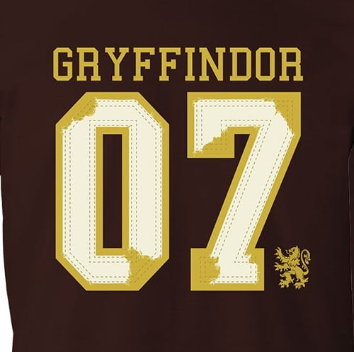 Harry Potter - T-Shirt Rouge Gryffondor Potter - L - flash vidéo