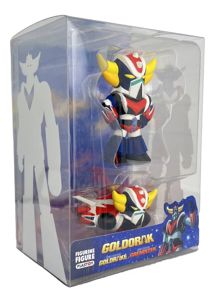 Plastoy - Goldorak - Spacer + Goldorak debout Figurine - flash vidéo