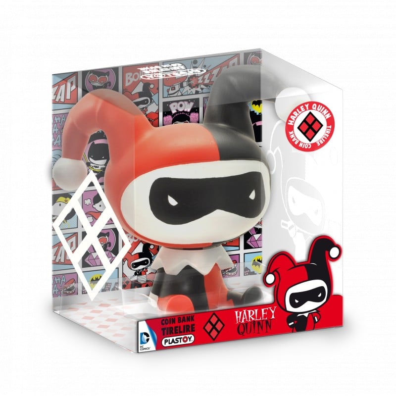Plastoy - Chibi Harley Quinn Mini Money Box - flash vidéo