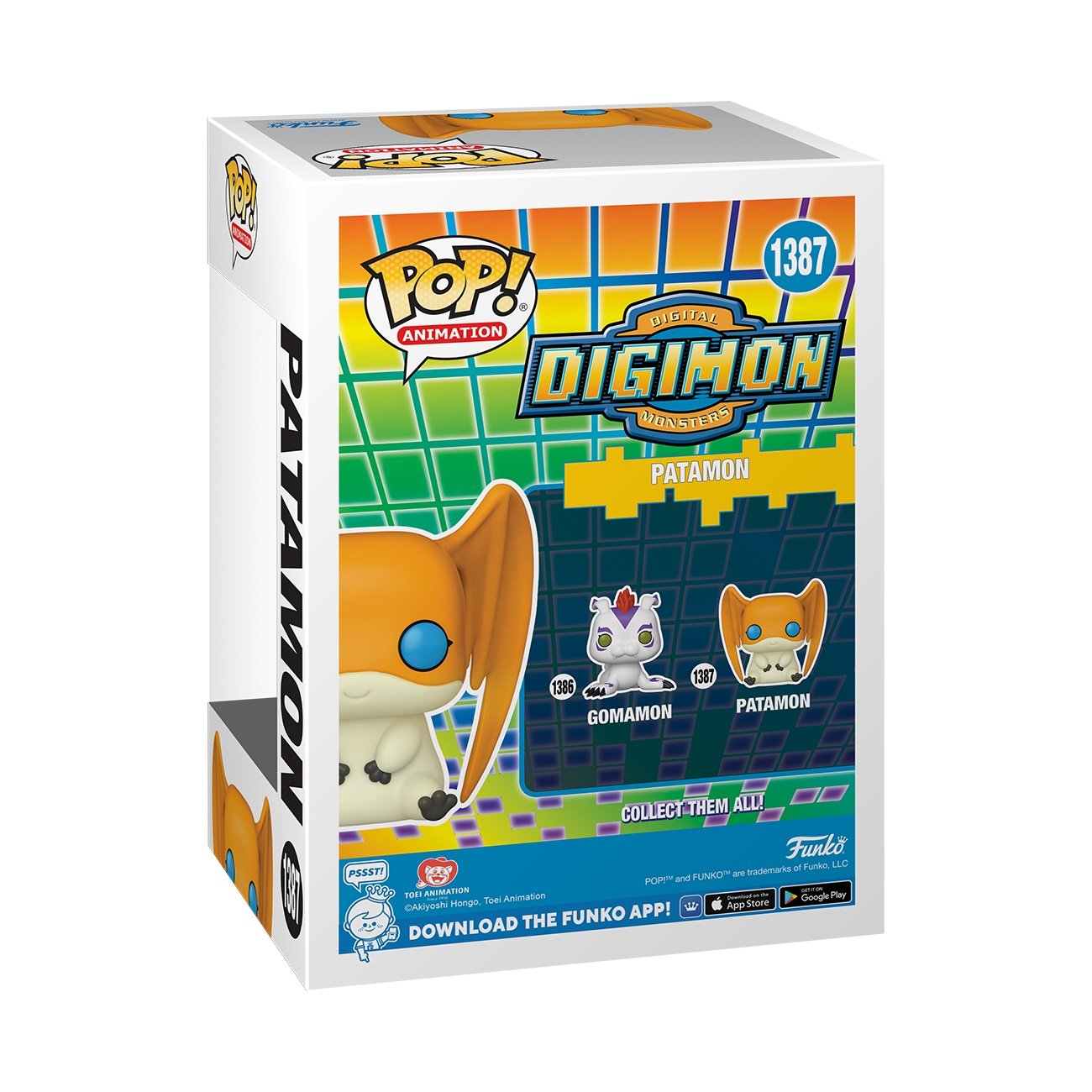 Funko Pop! Animation: Digimon - Patamon - flash vidéo