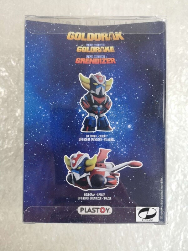 Plastoy - Goldorak - Spacer + Goldorak debout Figurine - flash vidéo