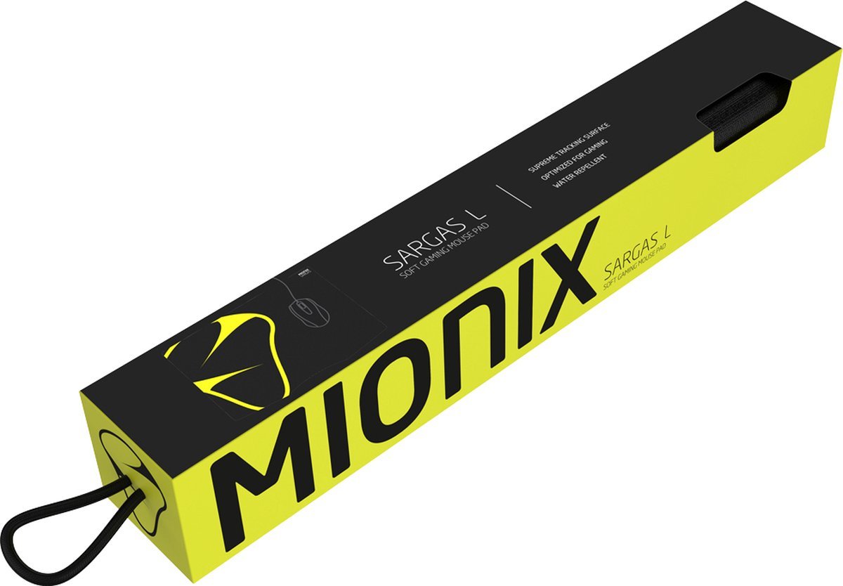 Mionix - Sargas L - Tapis de souris Gaming - flash vidéo
