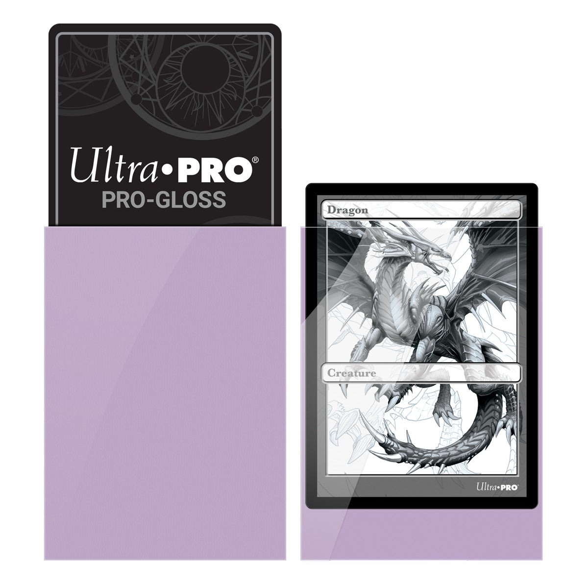 Ultra Pro - PRO-Gloss Sachet de 50 protèges cartes standard Lilas (66 x 91 mm) - flash vidéo
