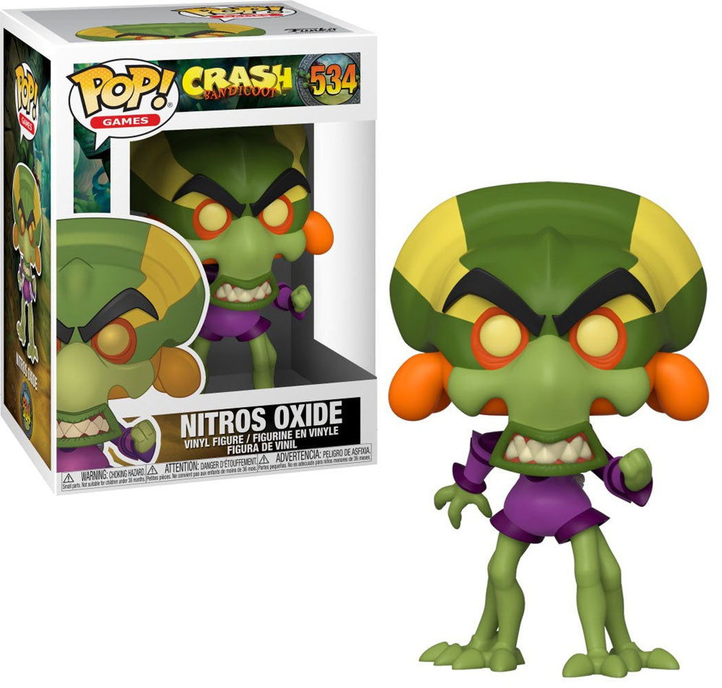 Funko Pop! Games Crash Bandicoot S3 Nitros Oxide ENG Merchandising - flash vidéo