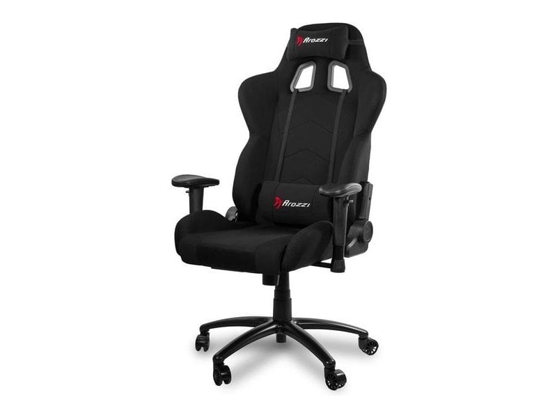 Arozzi Inizio - Chaise Gaming Tissu - Noir - flash vidéo