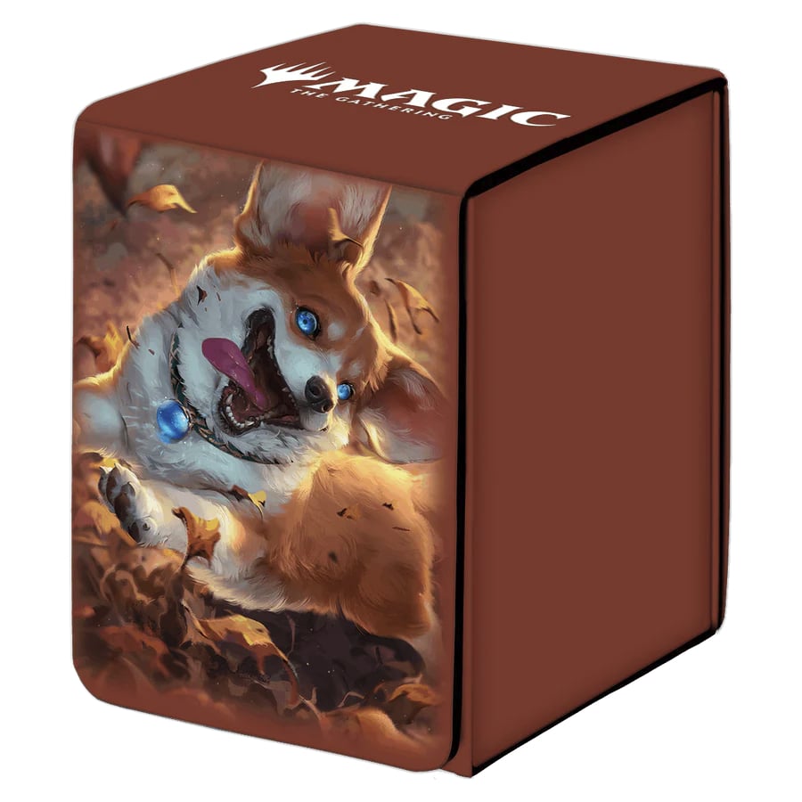 Ultra Pro - Magic: The Gathering - Modern Horizons 3 - Alcove Flip Deck Box - Phélia, bergère exubérante - flash vidéo