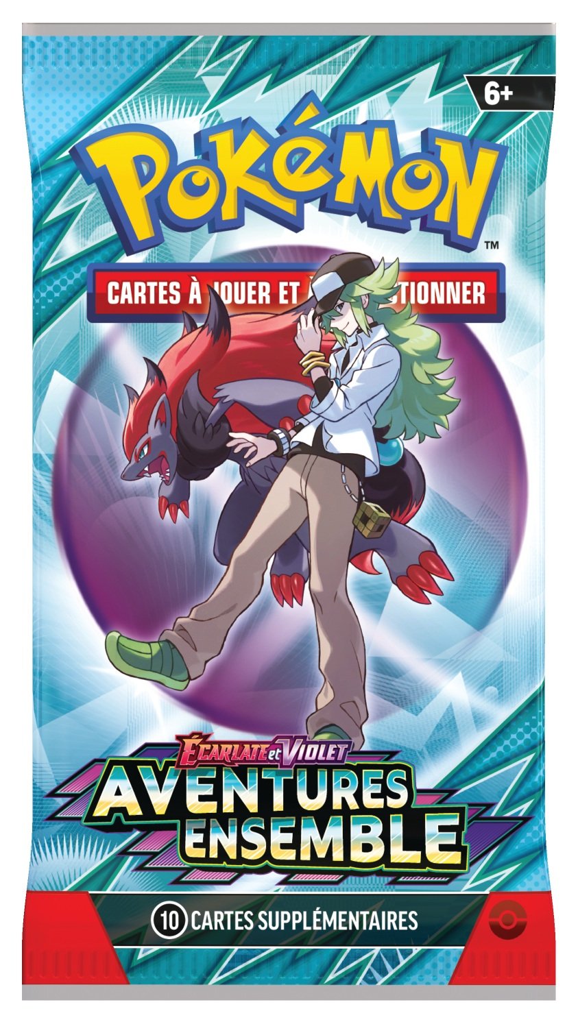 Pokémon JCC - Écarlate et Violet - Pack de Booster EV09 Aventures Ensemble (Display x36) - flash vidéo