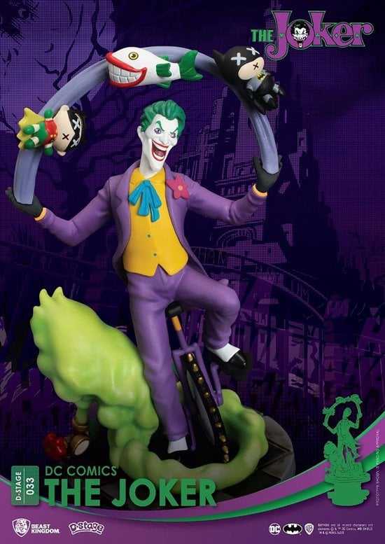 DC Comics - Diorama-033 - The Joker - flash vidéo