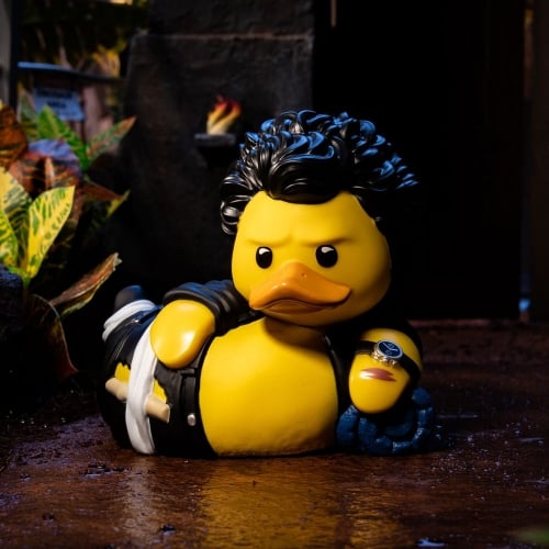 Best of TUBBZ Boîte Canard de bain - Jurassic Park - Ian Malcom - 9cm - flash vidéo