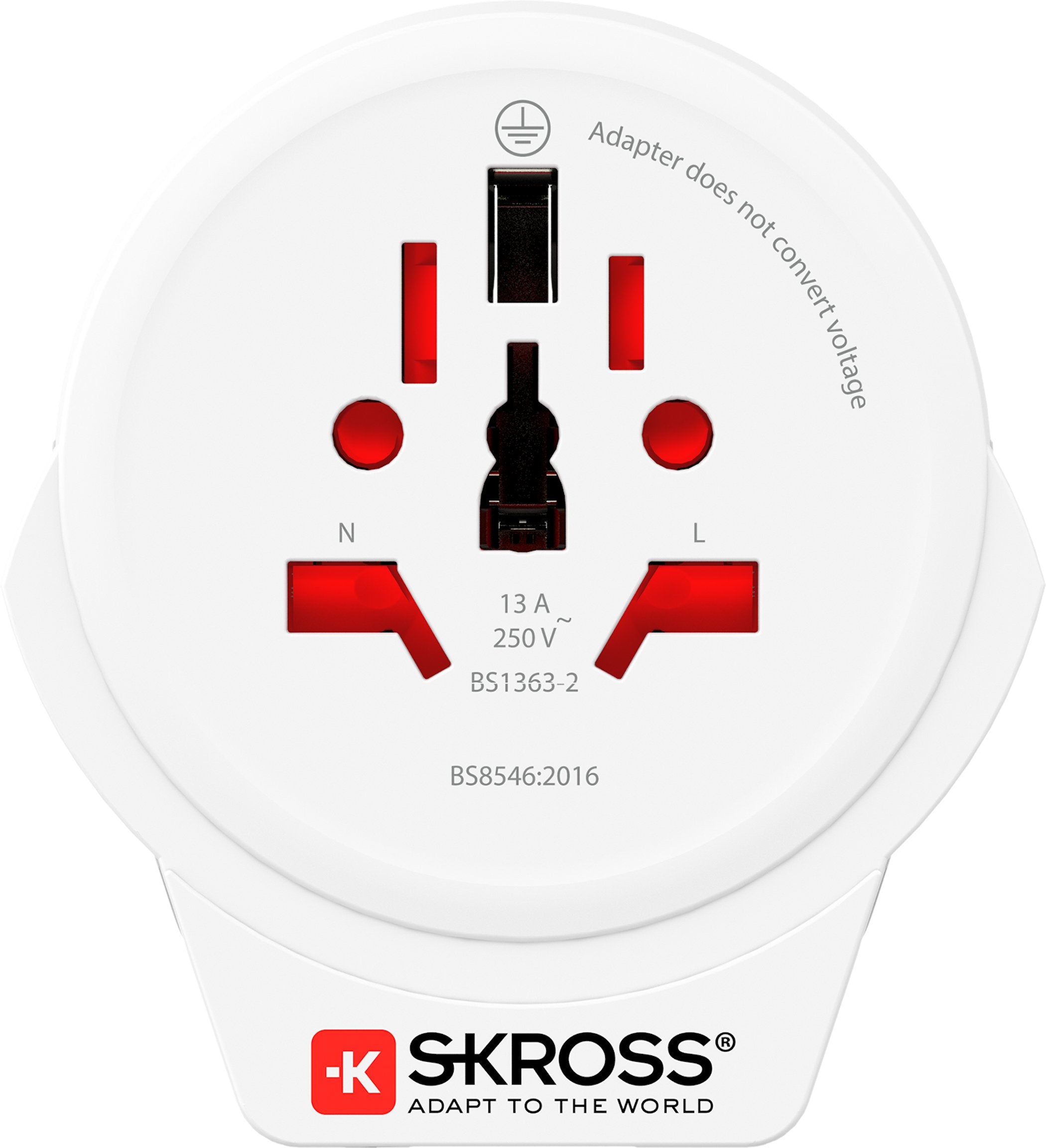 SKROSS - Country Travel Adapter World to Europe USB - flash vidéo