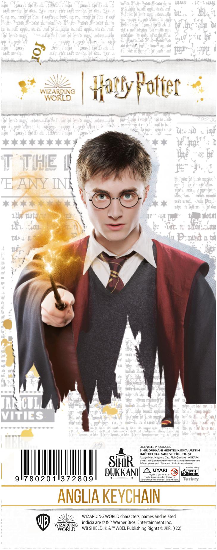 Wizarding World - Harry Potter - Porte-clés en métal - Ford Anglia - flash vidéo