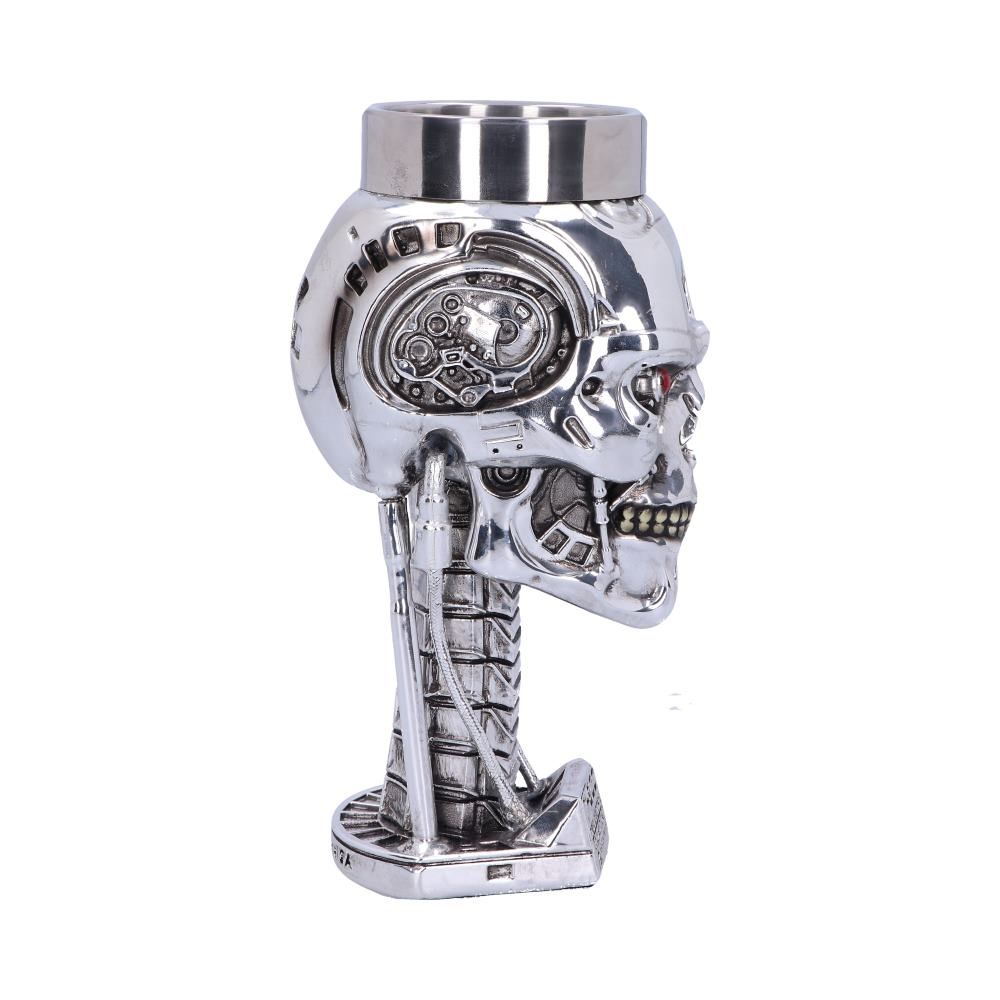 Terminator - T-800 Head Goblet 17cm - flash vidéo
