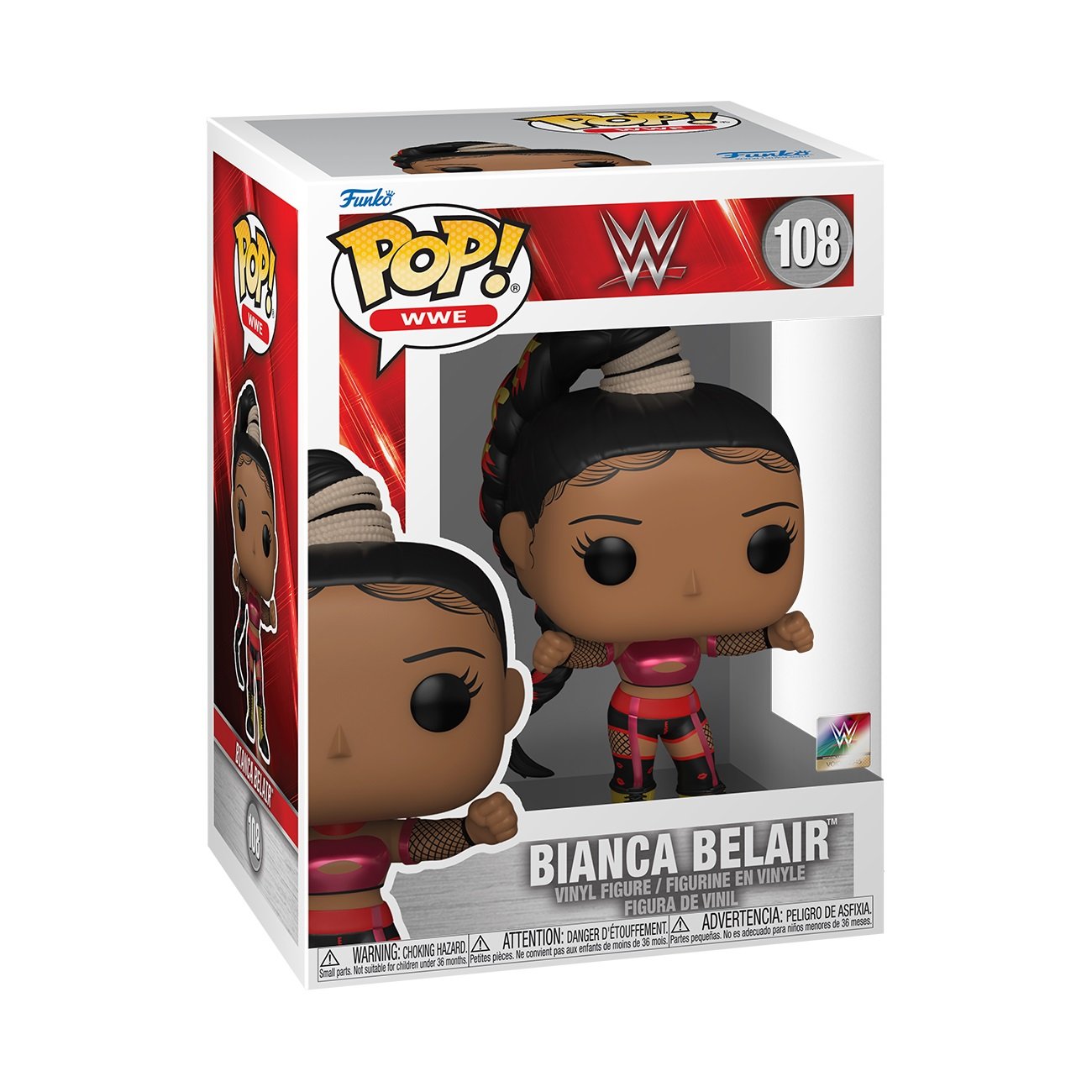 Funko Pop! WWE: Bianca Belair (WrestleMania 38) - flash vidéo