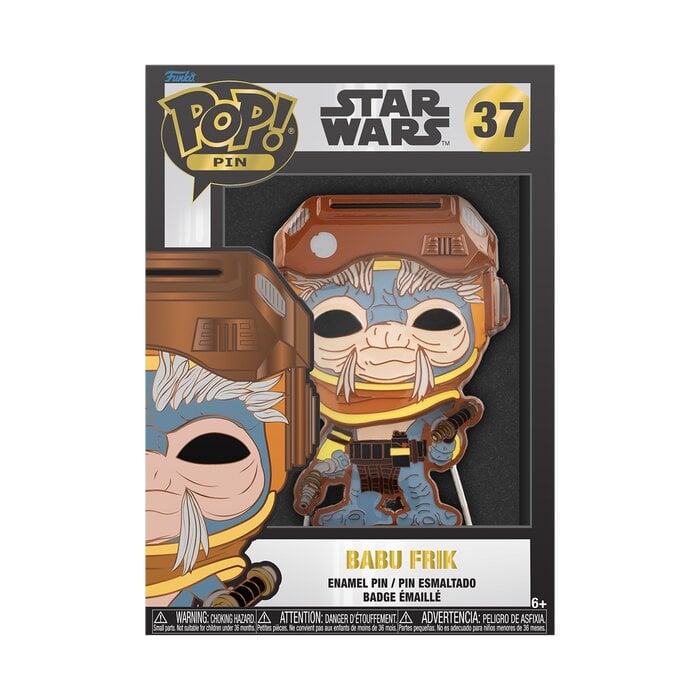 Funko Pop! Pin: Star Wars: The Rise of Skywalker - Babu Frik - flash vidéo