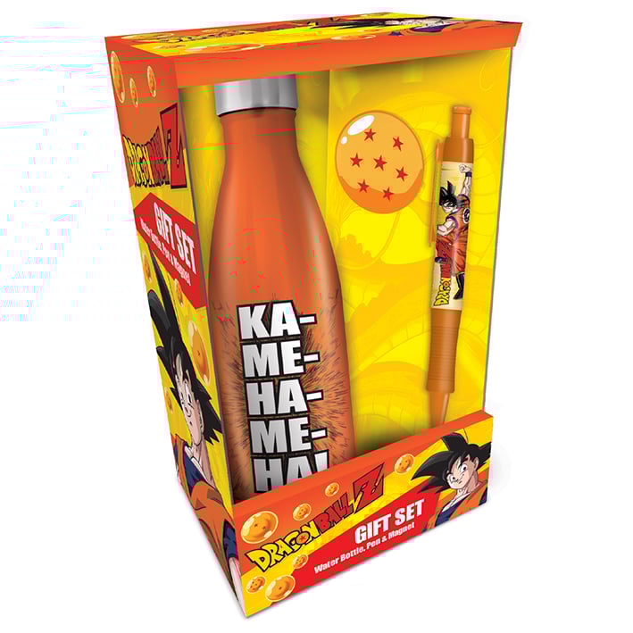Dragon Ball Z - Coffret cadeau Gourde et accessoires La puissance des Saiyans - flash vidéo