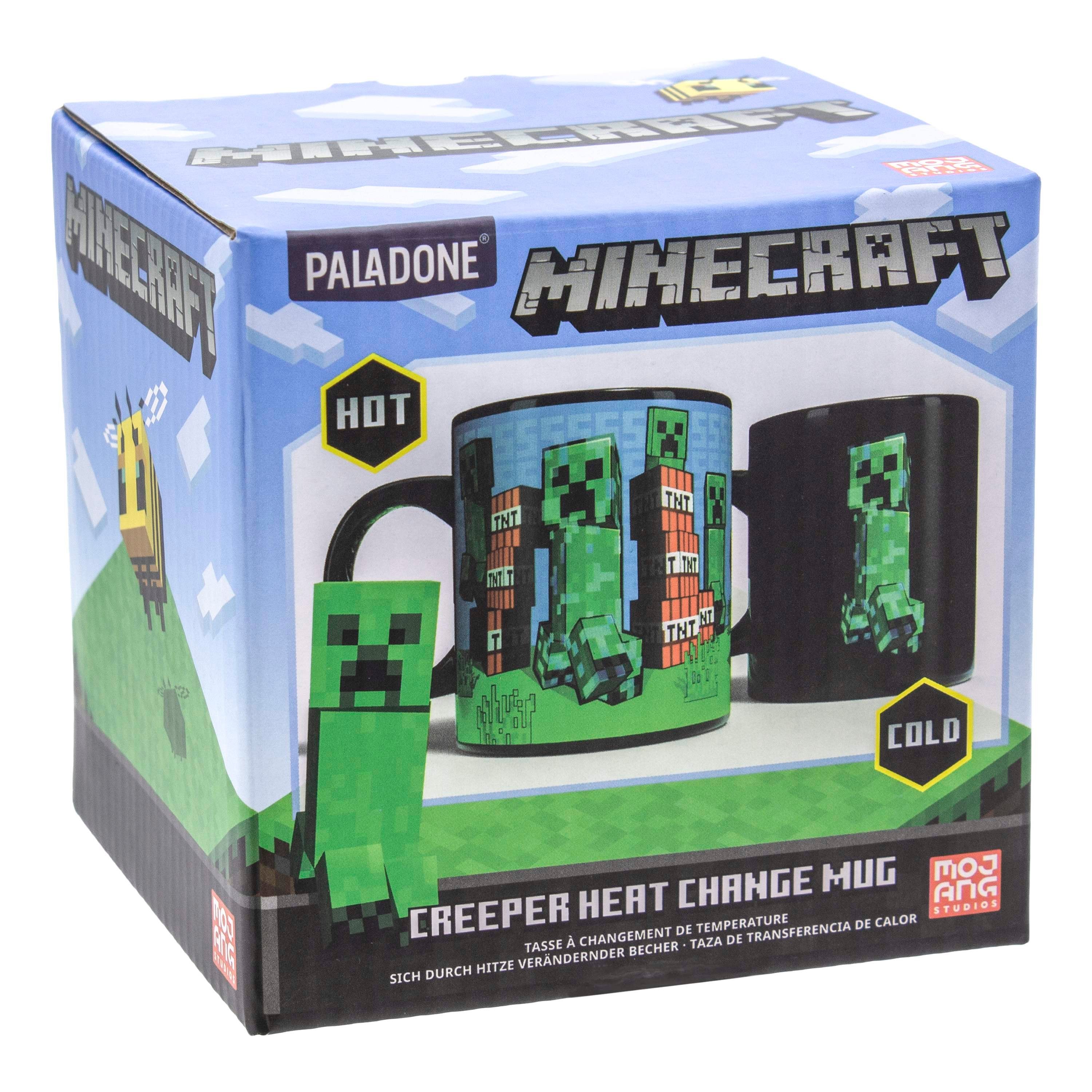 Minecraft - Mug thermoréactif Creeper 300ml - flash vidéo