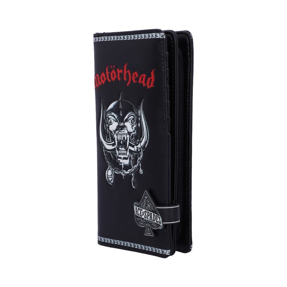Motorhead - Porte-monnaie en relief Warpig Ace of Spades 18.5cm - flash vidéo