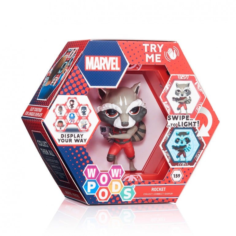 Wow! POD - Marvel - Rocket Raccoon - flash vidéo