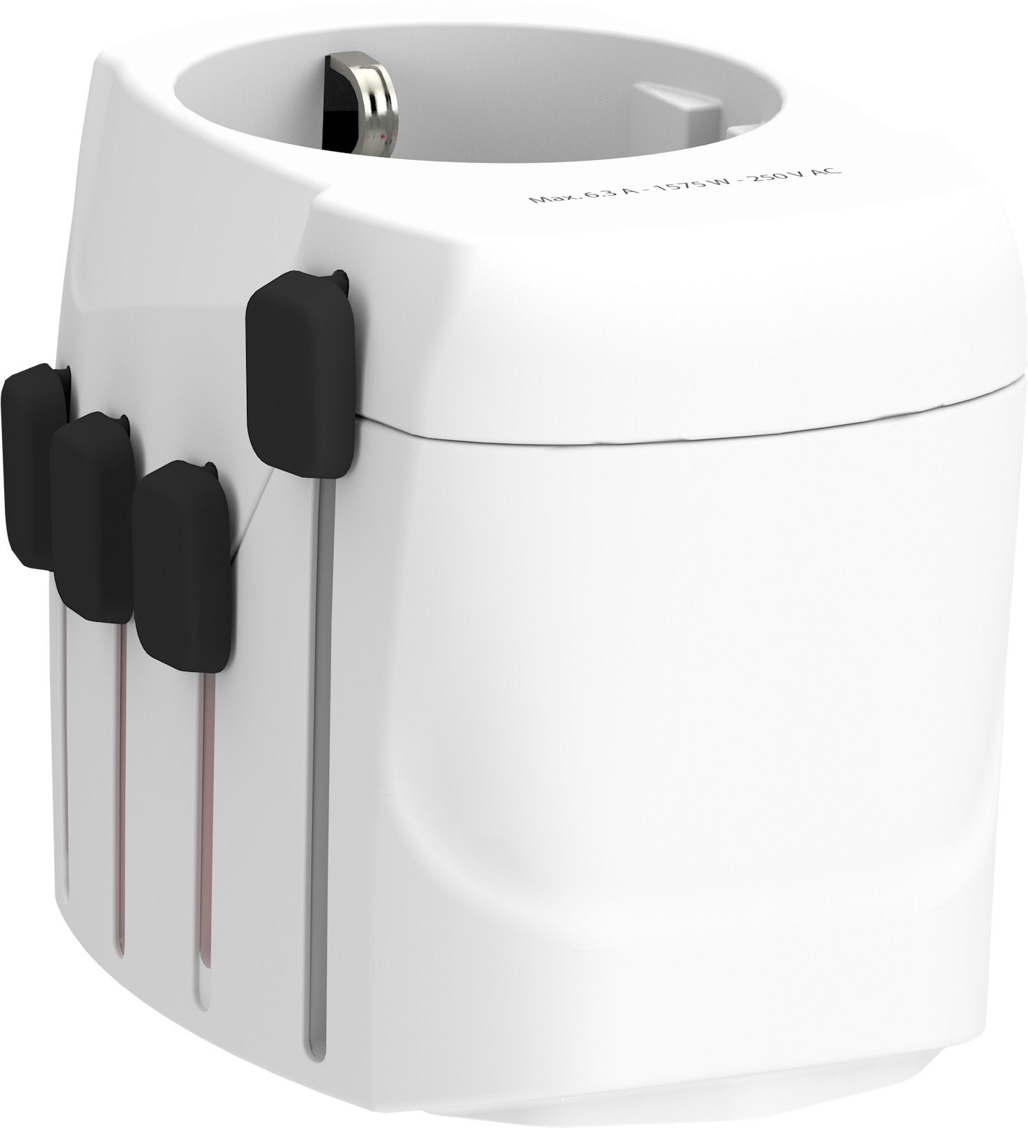 SKROSS - World Travel Adapter with Ground Plugs 6.3A, World to Europe USB 2.4 on top - flash vidéo