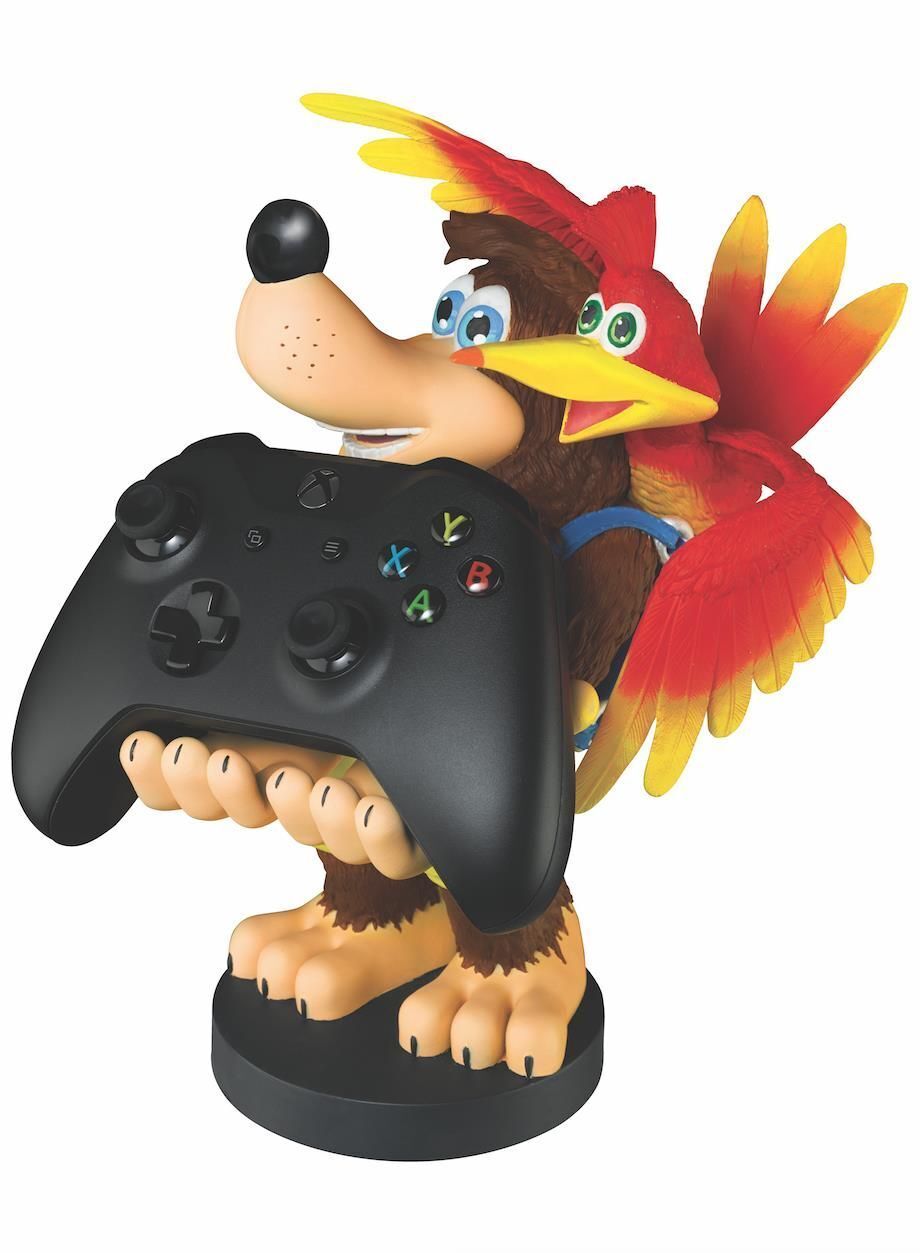 Cable Guys - Rare - Banjo-Kazooie Support Chargeur pour Téléphone et Manette - flash vidéo