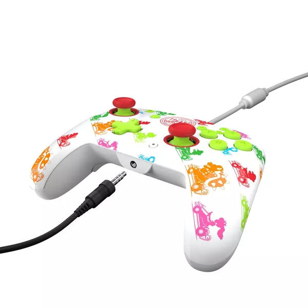 PDP - Manette de jeu filaire REMATCH Mario Kart Racers pour Nintendo Switch et Switch OLED - flash vidéo