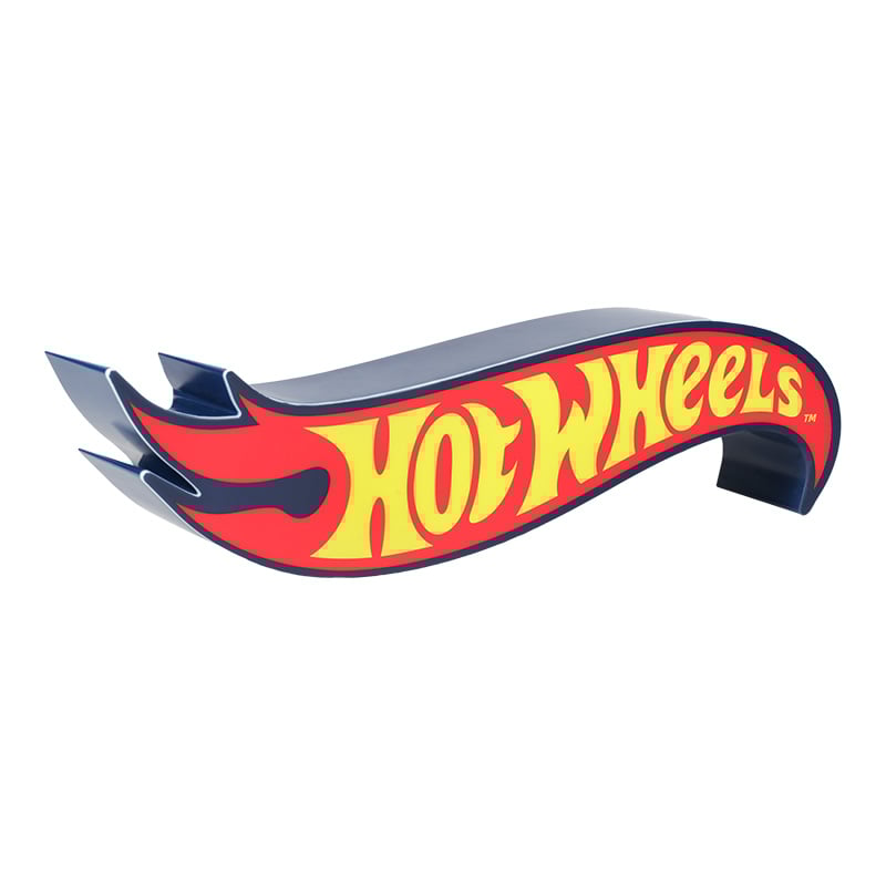Hot Wheels - Lampe en forme de logo Hot Wheels - flash vidéo