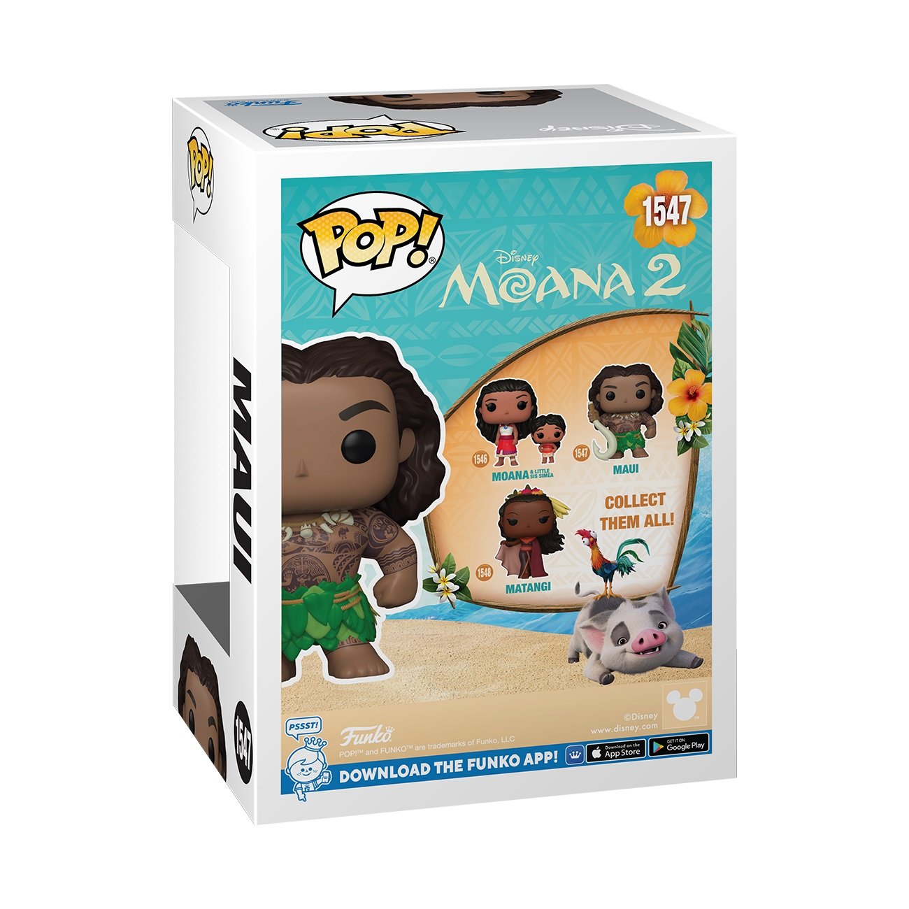 Funko Pop! Disney: Moana 2 - Maui - flash vidéo