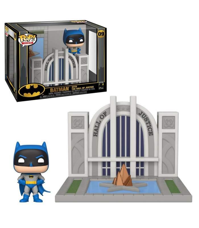 Funko Pop! Town Batman 80th Anniversary Hall of Justice with Batman ENG Merchandising - flash vidéo