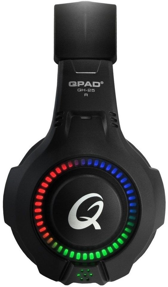 QPAD - QH-25 RGB Stereo and 7.1 USB Gaming Headset, Multiplatform (Stereo) - flash vidéo