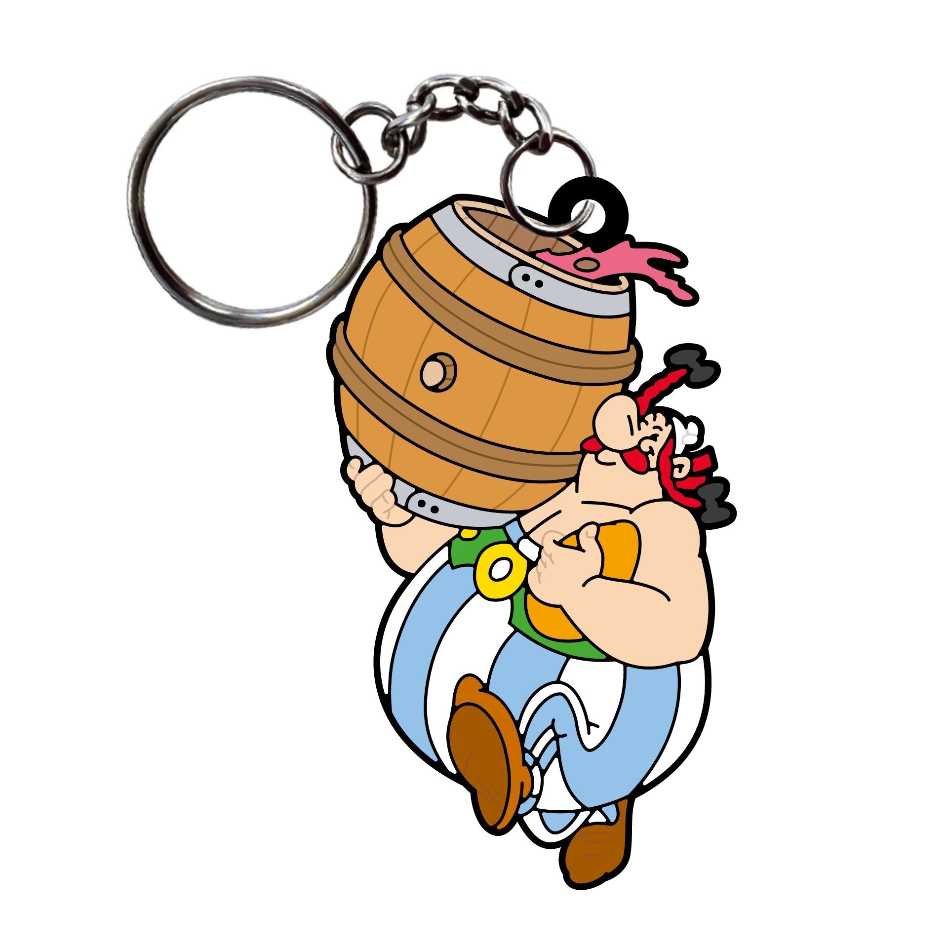 Plastoy - Astérix - Porte-clés en gomme Astérix chez les Bretons - flash vidéo