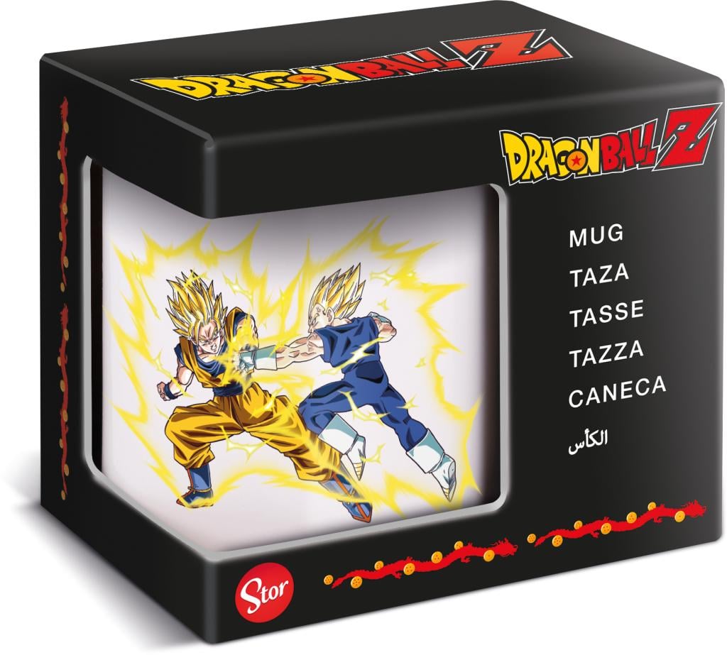 Dragon Ball Z - Tasse en céramique Goku vs Vegeta - 325ml - flash vidéo
