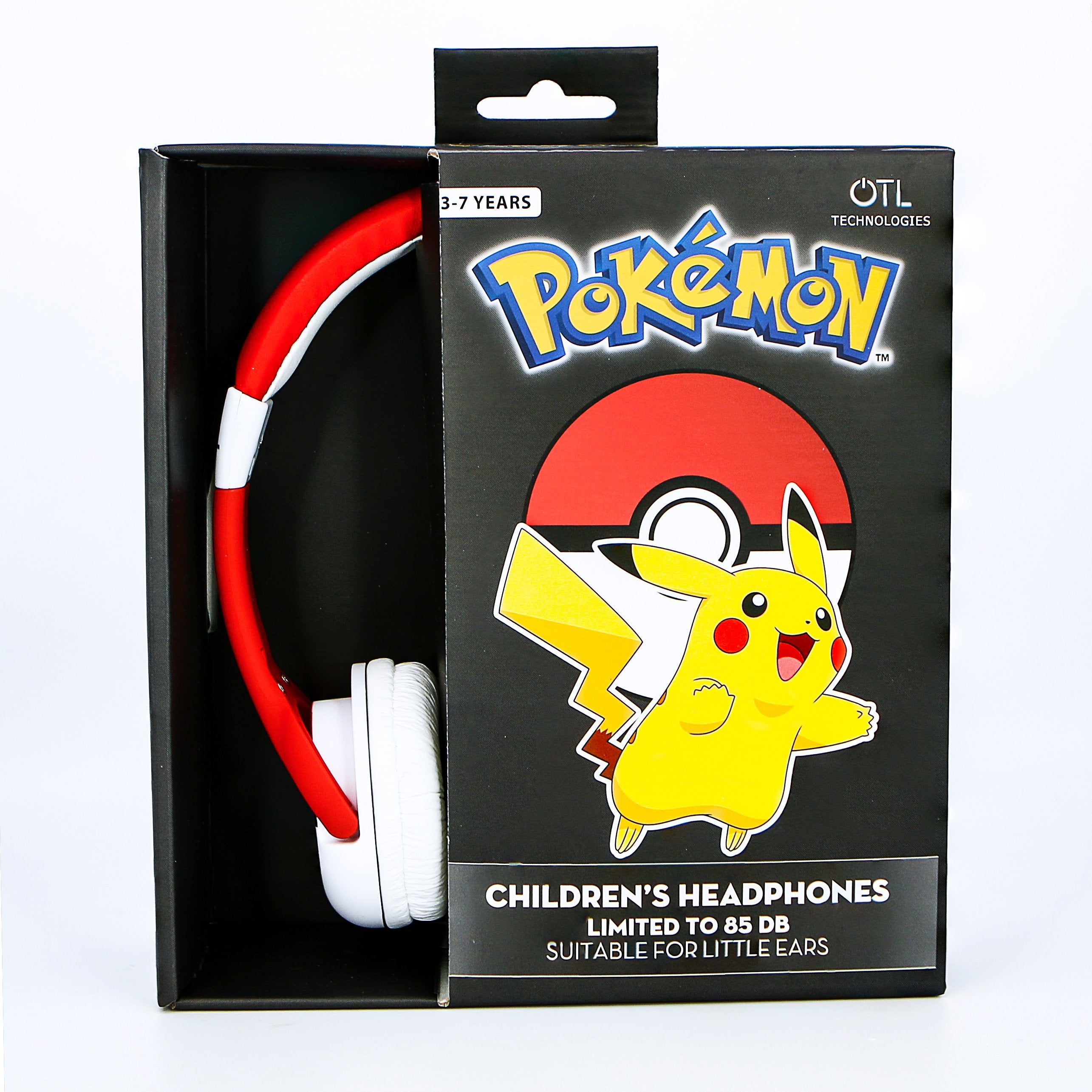 Pokémon - Casque audio Pokéball pour enfants - flash vidéo