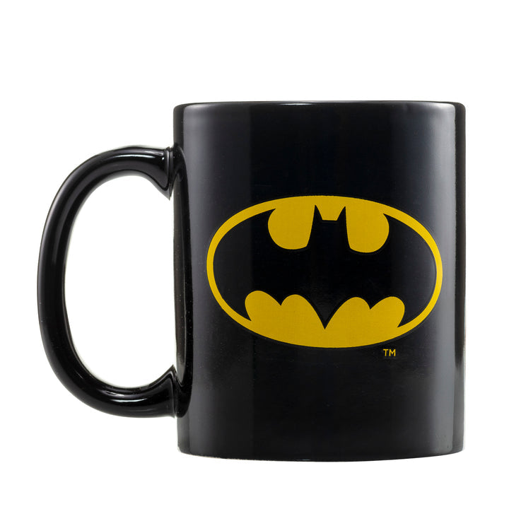 Batman - Coffret cadeau avec tasse 315ml et paire de chaussette EU 41-45 "Logo" - flash vidéo