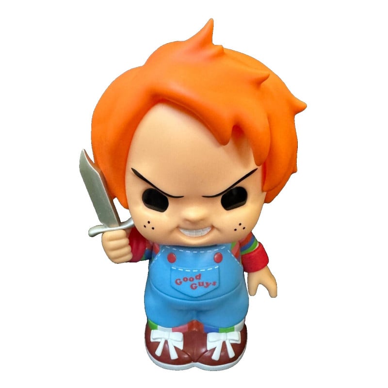 Chucky - Tirelire Chucky en PVC - flash vidéo