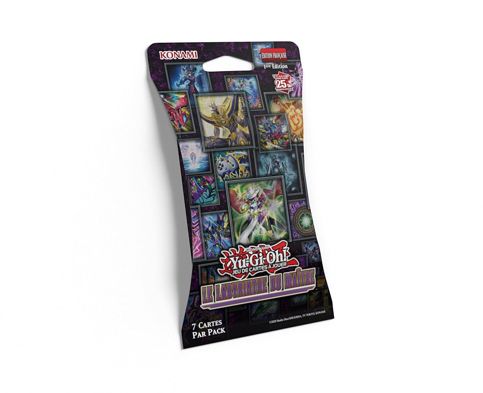 Yu-Gi-Oh! JCC - Pack de Booster Le Labyrinthe du Maître (Blister cartonné) - flash vidéo