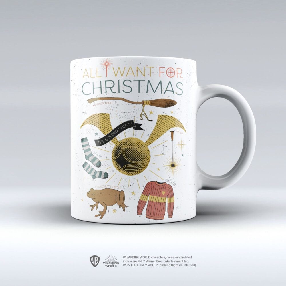 Wizarding World - Harry Potter - Mug - Noël - flash vidéo