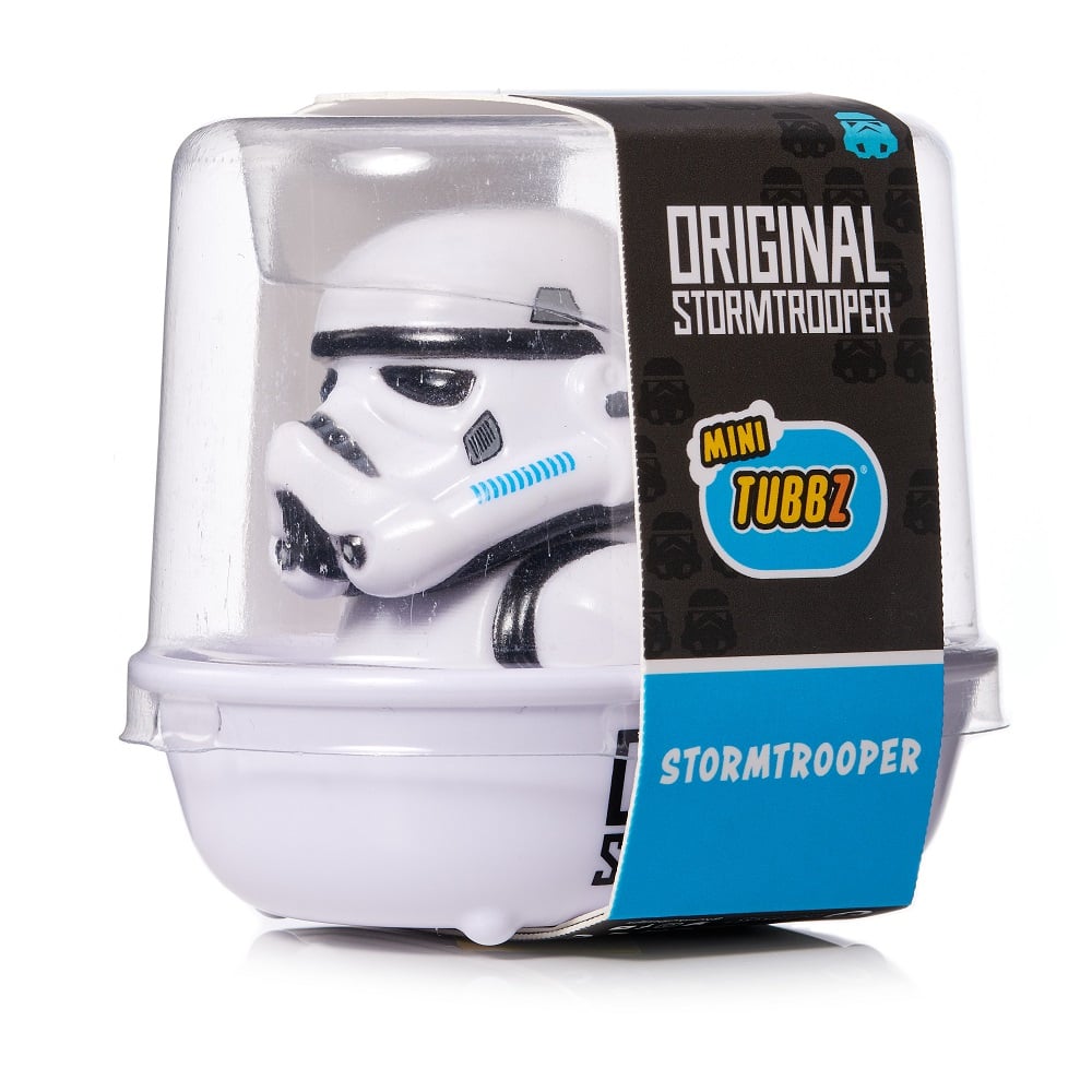 Numskull - Mini TUBBZ Canard de bain - Star Wars - Stormtrooper (Édition baignoire) - 8cm - flash vidéo