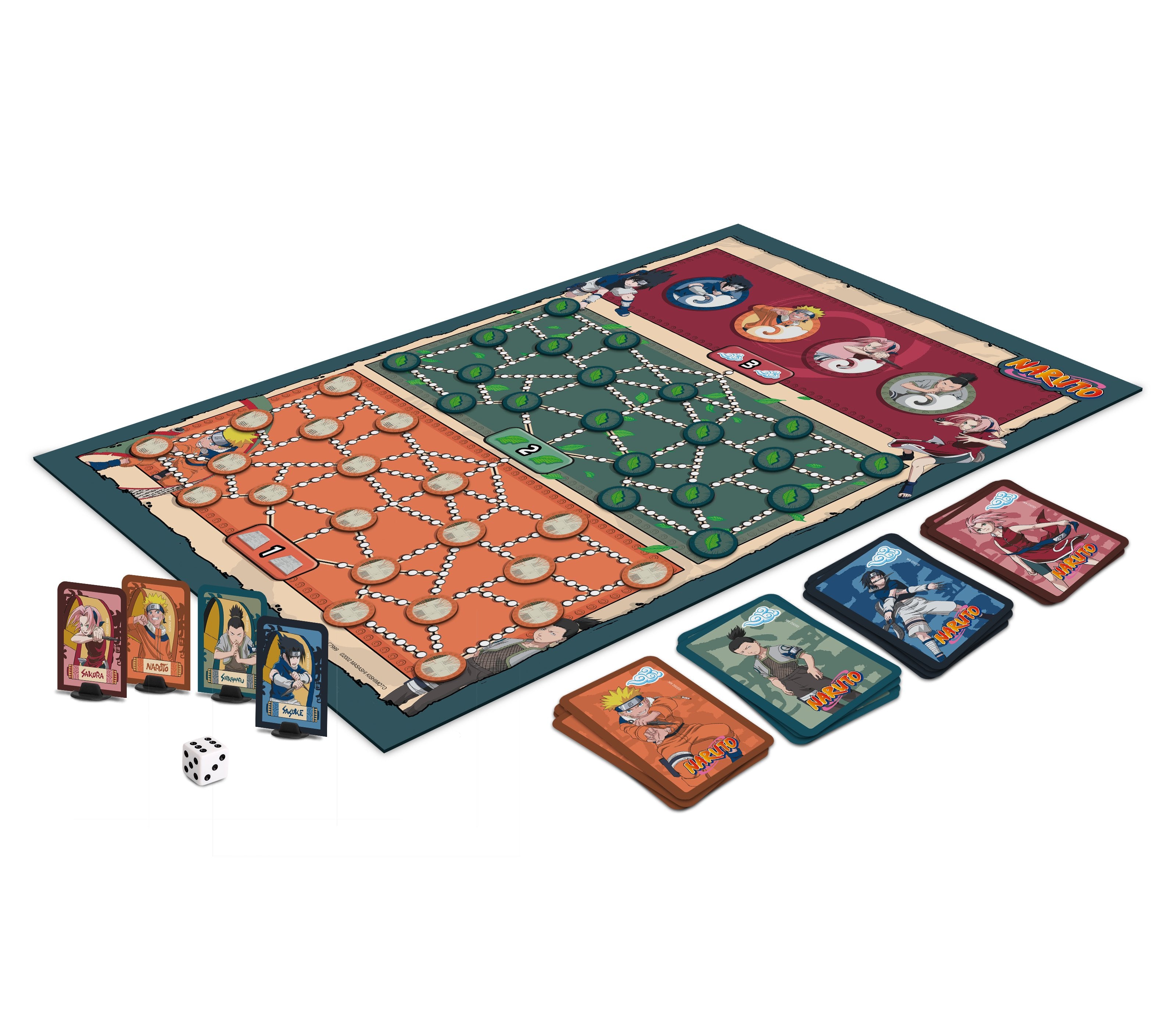 Jeu de plateau Naruto : Le défi des Chunins - flash vidéo