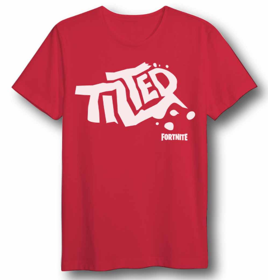 Fortnite - Tilted Red T-Shirt M - flash vidéo