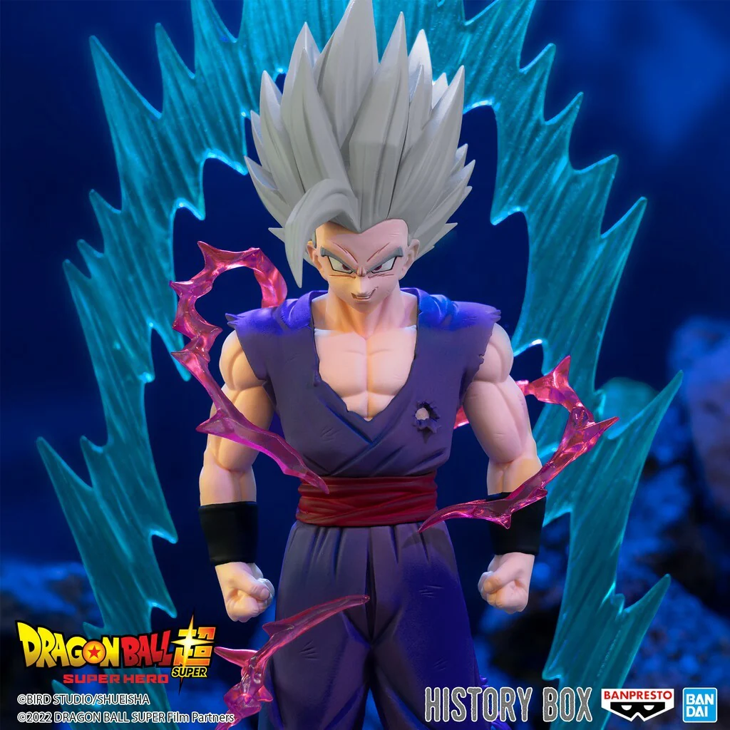 Dragon Ball Super: Super Hero - History Box - Vol.8 - Son Gohan Beast Statue 12cm - flash vidéo